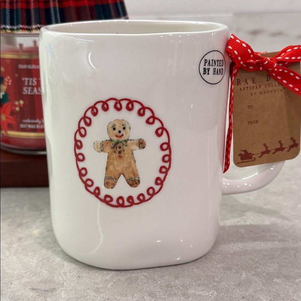 New! Rae Dunn Oh Snap Gingerbread Coffee Mug